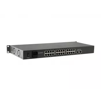 Switch no gestionado LevelOne FGP-2601W150 26 puertos Fast Ethernet PoE