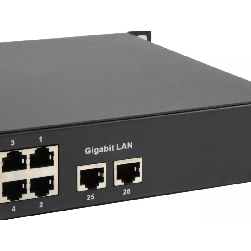 Switch no gestionado LevelOne FGP-2601W150 26 puertos Fast Ethernet PoE