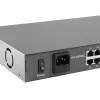 LevelOne Switch PoE Fast Ethernet de 34 puertos, 802.3at/af PoE, 32 salidas PoE, 2 x Gigabit RJ45, 380W