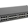 LevelOne Switch PoE Fast Ethernet de 34 puertos, 802.3at/af PoE, 32 salidas PoE, 2 x Gigabit RJ45, 380W
