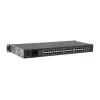 LevelOne Switch PoE Fast Ethernet de 34 puertos, 802.3at/af PoE, 32 salidas PoE, 2 x Gigabit RJ45, 380W