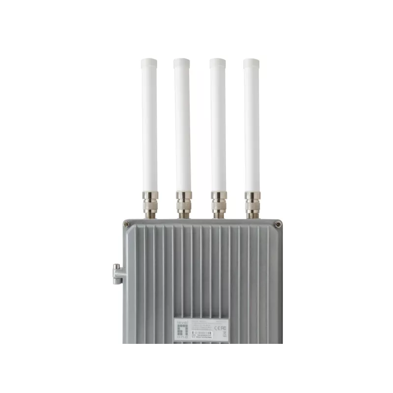 LevelOne Antena omnidireccional dual band 5 dBi/8 dBi 2,4 GHz/5 GHz, interior/exterior