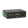 LevelOne Convertidor de medios industrial Gigabit RJ45 a SFP, 1 salida PoE