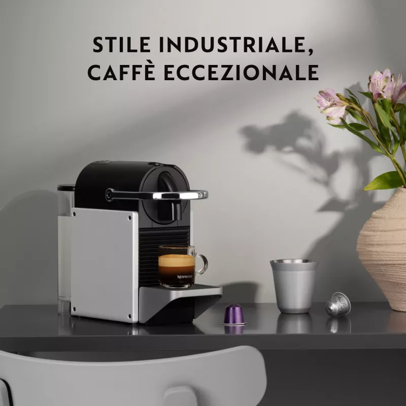 De’Longhi Pixie EN127.S Cafetera de cápsulas superautomática 1 L