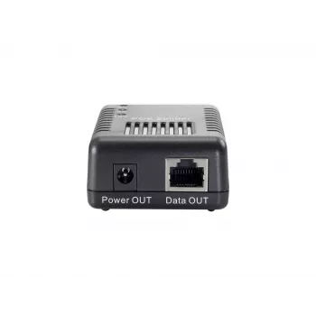 LevelOne Splitter PoE Fast Ethernet, 802.3af PoE, salida 5-12V DC
