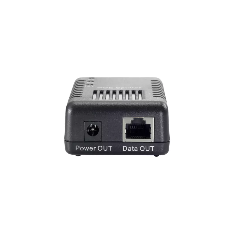LevelOne Splitter PoE Fast Ethernet, 802.3af PoE, salida 5-12V DC