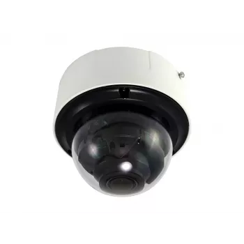 LevelOne GEMINI Cámara IP de red fija tipo domo, 2 megapíxeles, H.265, 60fps HFR, zoom óptico 4,3x, LED IR, interior/exterior