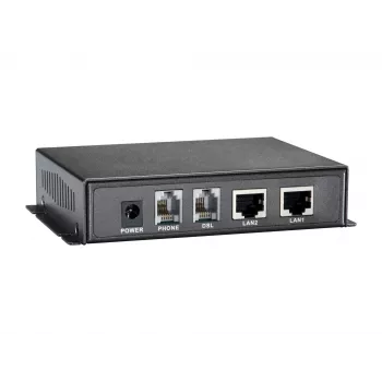 LevelOne VDS-1201 Convertidor de medios de red 100 Mbit/s negro