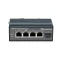 LevelOne Switch industrial Gigabit de 5 puertos, carril DIN, -30 °C a 65 °C