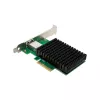 LevelOne Tarjeta de red 10-Gigabit PCIe x4, 1 x RJ45, interna, cableada, PCI Express, Ethernet, 10000 Mbit/s, verde