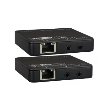 LevelOne HVE-9006 Extensor AV transmisor y receptor AV negro