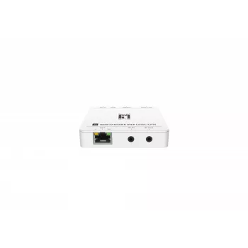 LevelOne HVE-9007 Extensor AV transmisor y receptor AV blanco