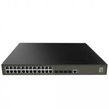 LevelOne GEL-2871 Switch de red gestionado L2+ Gigabit Ethernet (10/100/1000) 1U negro