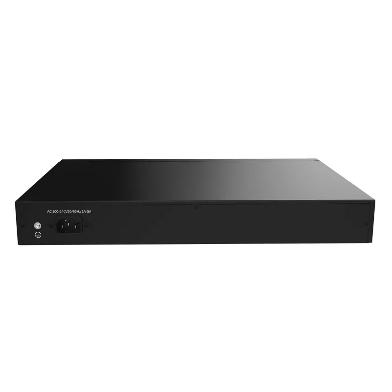 LevelOne GEL-2871 Switch de red gestionado L2+ Gigabit Ethernet (10/100/1000) 1U negro