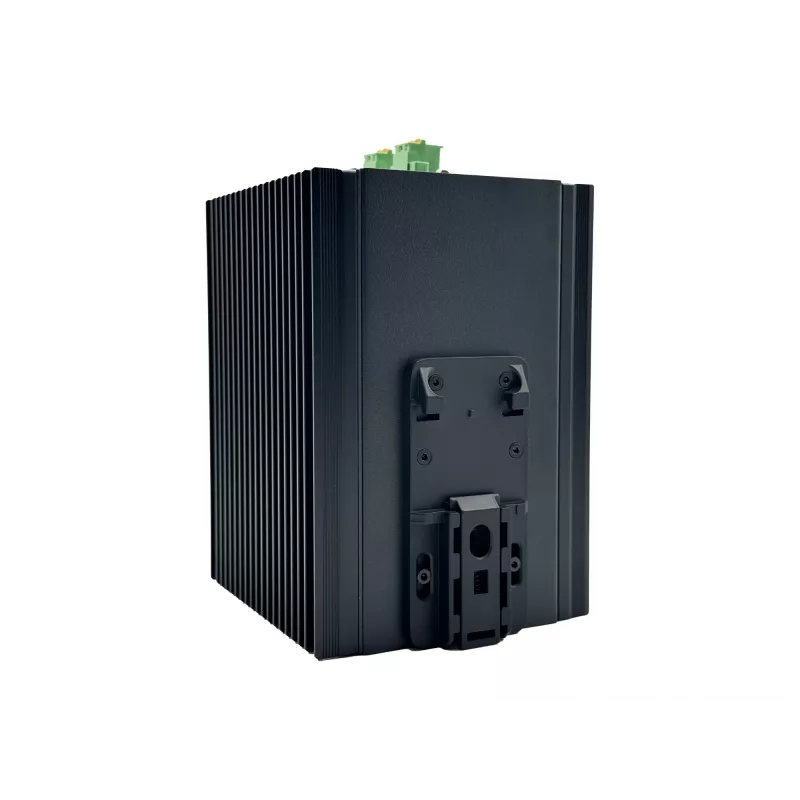 LevelOne Switch industrial gestionado L2 Plus de 20 puertos, 8 x 1GbE RJ45, 8 x 1GbE SFP, 4 x 1/2.5GbE SFP, carril DIN, -40°C a 80°C