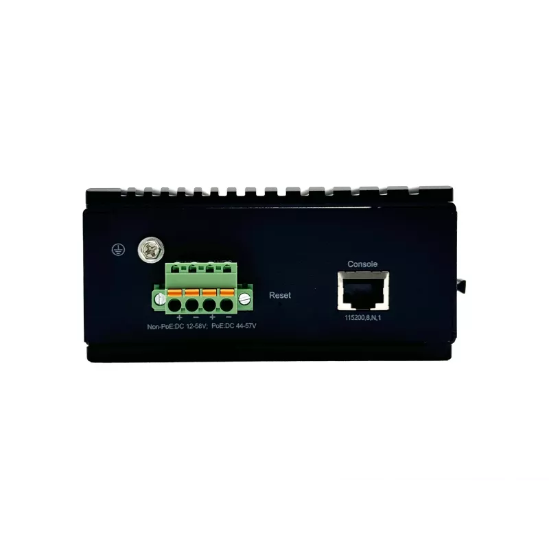LevelOne 10-Port L2 Plus Managed Gigabit Industrial Switch, 8x 1GbE RJ45, 2x 1/2.5GbE SFP, DIN-Rail, -40°C a 75°C