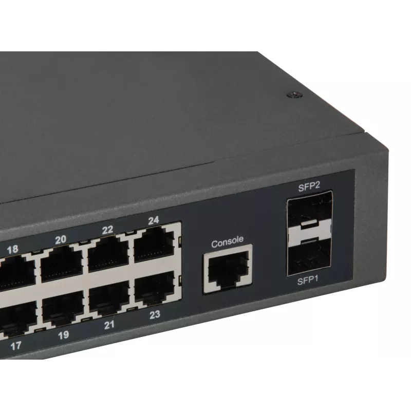 LevelOne GEP-2652 Switch de red Gestionado L2 Gigabit Ethernet (10/100/1000) Power over Ethernet (PoE) Gris