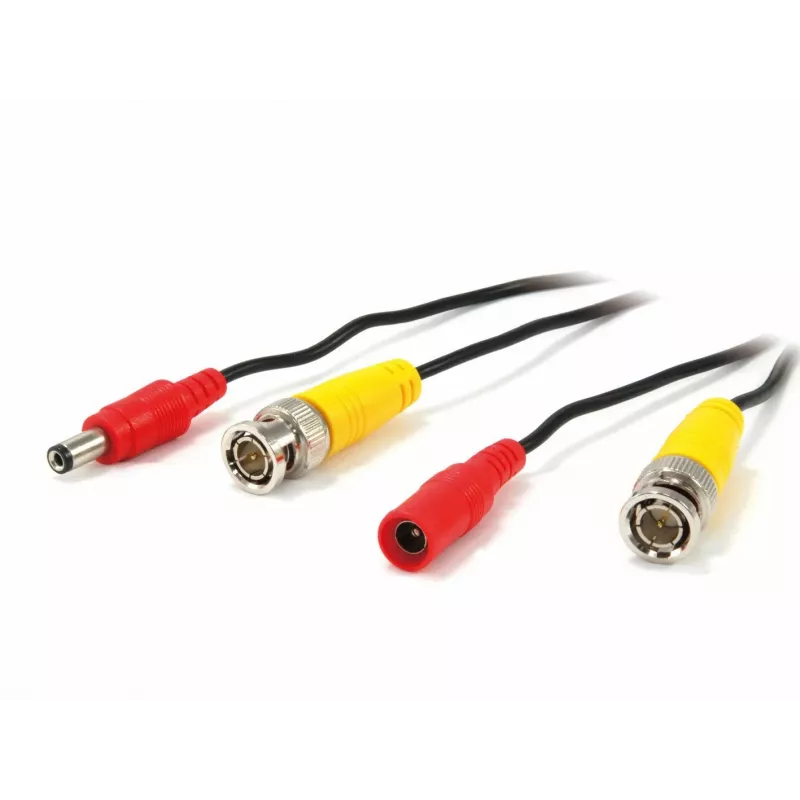 LevelOne CAS-5018 Cable coaxial 18 m BNC DC Negro
