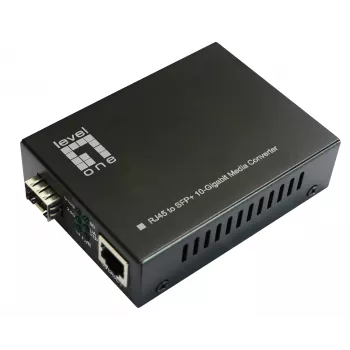 LevelOne Convertidor de medios RJ45 a SFP+ 10-Gigabit