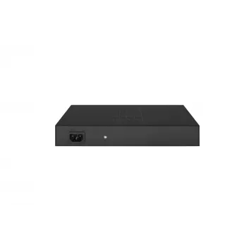LevelOne Hilbert 10-Port Gigabit PoE Smart Lite Switch, 8 salidas PoE, 2 x Gigabit SFP, 802.3at/af PoE, 130W de presupuesto de potencia PoE