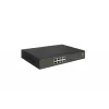 LevelOne Hilbert 10-Port Gigabit PoE Smart Lite Switch, 8 salidas PoE, 2 x Gigabit SFP, 802.3at/af PoE, 130W de presupuesto de potencia PoE