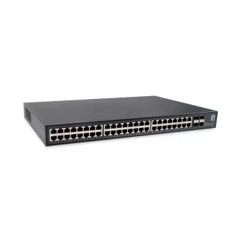 LevelOne GTU-5211 Switch de red No gestionado Gigabit Ethernet (10/100/1000) Negro
