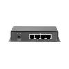 LevelOne Switch Gigabit PoE de 5 puertos, 61,6 W, 802.3af PoE, 4 salidas PoE, fuente de alimentación incluida