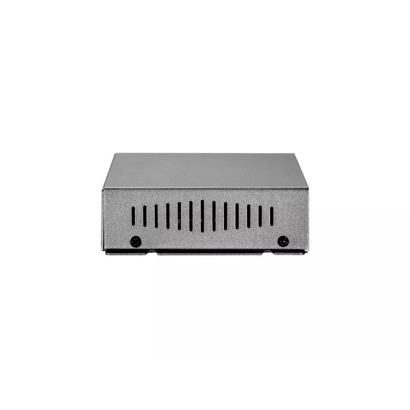 LevelOne Switch Gigabit PoE de 5 puertos, 61,6 W, 802.3af PoE, 4 salidas PoE, fuente de alimentación incluida