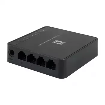 LevelOne FEU-0812 Switch de red No gestionado Fast Ethernet (10/100) Negro