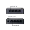 LevelOne FEU-0812 Switch de red No gestionado Fast Ethernet (10/100) Negro