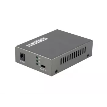LevelOne Splitter PoE Gigabit, 802.3at/af PoE, salida 5-12V DC