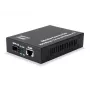 LevelOne GVT-0500 Convertidor de medios de red 10000 Mbit/s Negro