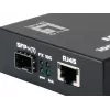 LevelOne GVT-0500 Convertidor de medios de red 10000 Mbit/s Negro