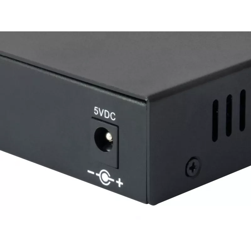 LevelOne GVT-0500 Convertidor de medios de red 10000 Mbit/s Negro