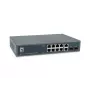 LevelOne GEP-1221 Switch de red No gestionado Gigabit Ethernet (10/100/1000) Power over Ethernet (PoE) Negro