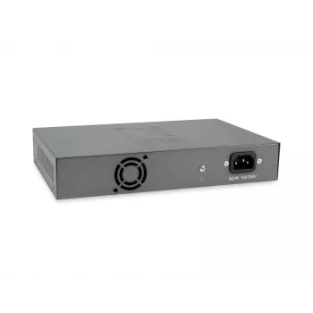 LevelOne GEP-1221 Switch de red No gestionado Gigabit Ethernet (10/100/1000) Power over Ethernet (PoE) Negro