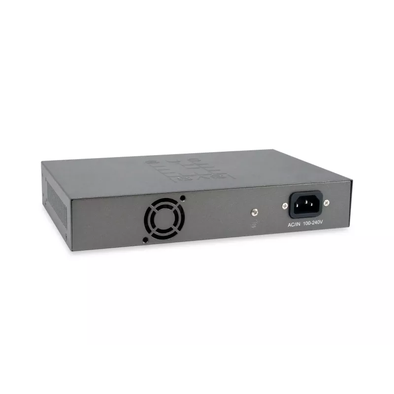 LevelOne GEP-1221 Switch de red No gestionado Gigabit Ethernet (10/100/1000) Power over Ethernet (PoE) Negro