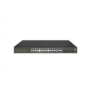 Switch gestionado LevelOne Hilbert 28-Port Gigabit PoE