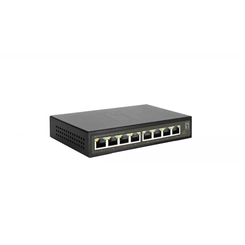 LevelOne Hilbert Switch Smart Lite gestionado de 8 puertos Gigabit, L2, Gigabit Ethernet (10/100/1000), dúplex completo