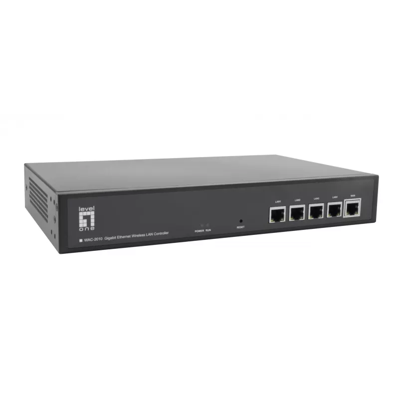 Controlador de red inalámbrica Gigabit Ethernet LevelOne, gestión de hasta 128 APs