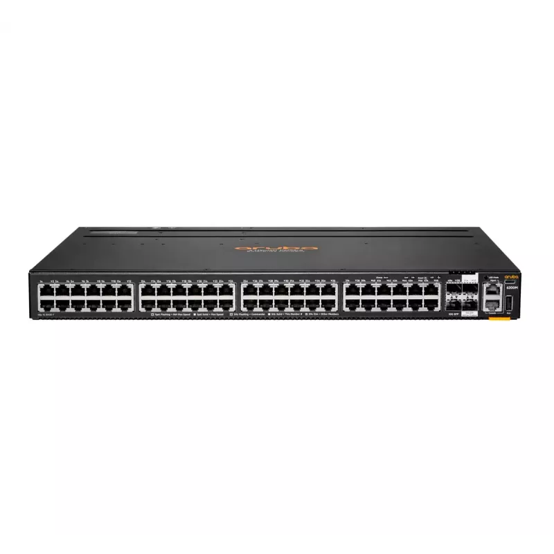 HPE Aruba Networking CX 6200M 48G 4SFP+ Switch Gigabit Ethernet 48 puertos