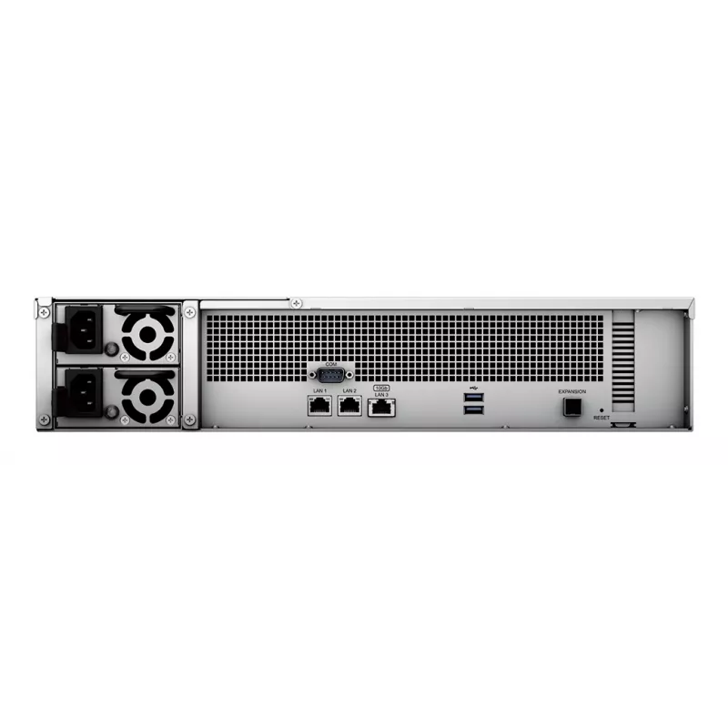 SYNOLOGY Rack Station RS2423RP+ 12 bahías 2U servidor NAS barebone con fuente de alimentación redundante