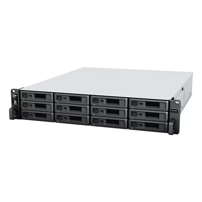 SYNOLOGY Rack Station RS2423RP+ 12 bahías 2U servidor NAS barebone con fuente de alimentación redundante
