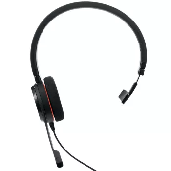 Jabra Evolve 20 Headset Cableado Diadema Oficina/Call center USB Type-C / USB Type-A Negro