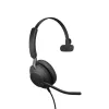Headset Jabra Evolve2 40 SE Cableado USB Type-C / USB-A, Supraaural, Diadema, 20–20000 Hz, 113 g, Negro