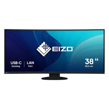 Monitor EIZO FlexScan EV3895 37,5 pulgadas Ultra-Wide Curvo IPS 3840×1600, 300 cd/m², 1000:1, USB-C PD 85W, DisplayPort, HDMI, Hub USB, VESA