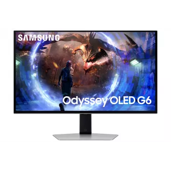 Samsung G60SD Monitor de ordenador 68,6 cm (27 inch) 2560 x 1440 Píxeles Quad HD OLED Plata