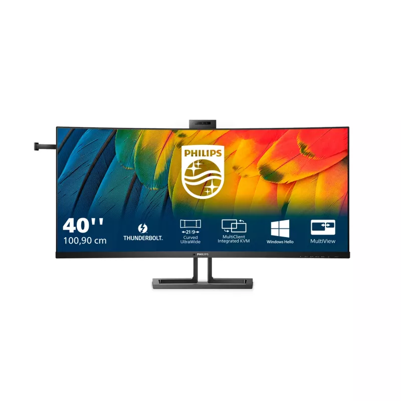 Philips 40B1U6903CH/00 Monitor de ordenador 100,8 cm (39,7 inch) 5120 x 2160 píxeles 5K Ultra HD LCD Negro