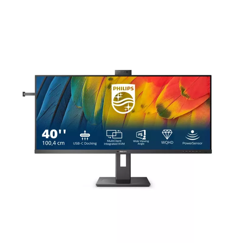 Philips 5000 series 40B1U5601H/00 Monitor de ordenador 101,6 cm (40 inch) 3440 x 1440 píxeles Wide Quad HD LCD Negro