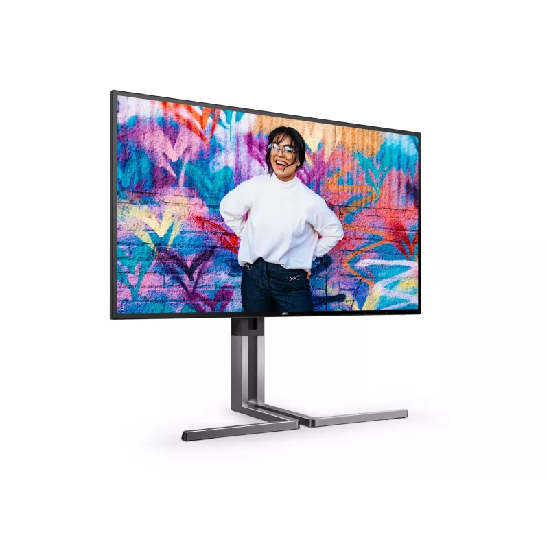 AOC U3 U27U3CV Monitor de ordenador 68,6 cm (27 inch) 3840 x 2160 píxeles 4K Ultra HD LCD Negro